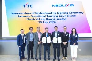 VTC与新石器香港携手合作培育本地人才，致力自动驾驶物流车落户本港