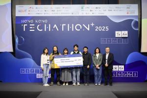 IVE Engineering Student Team won Bronze Medal in Hong Kong Techathon+ 2025 