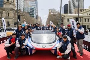 VTC Solar Car Team Makes History with World Championship Victory Self-Developed SOPHIE 8x Triumphs Over Renowned International Institutions to Claim Maiden Title