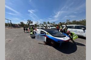VTC Solar Car Team Makes History with World Championship Victory Self-Developed SOPHIE 8x Triumphs Over Renowned International Institutions to Claim Maiden Title