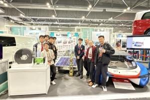 IVE Engineering Discipline Participated in the International MotorXpo Hong Kong (IMXpo) 2025, Showcasing the Solar Car SOPHIE 8x  